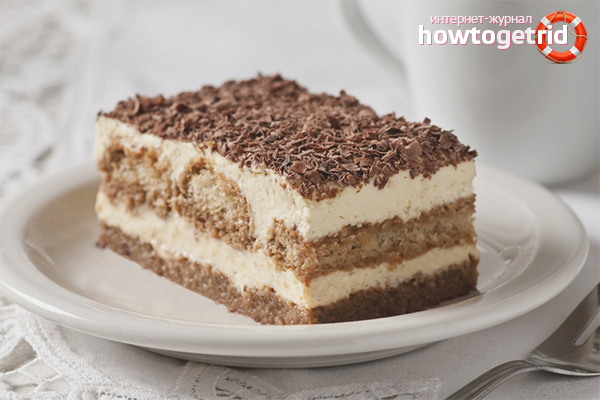 How to cook tiramisu sparingly
