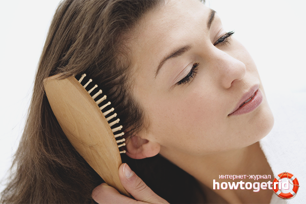 How to comb hair