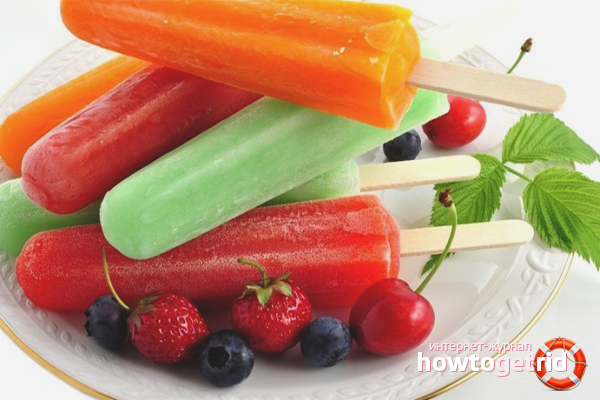 How to make fruit ice