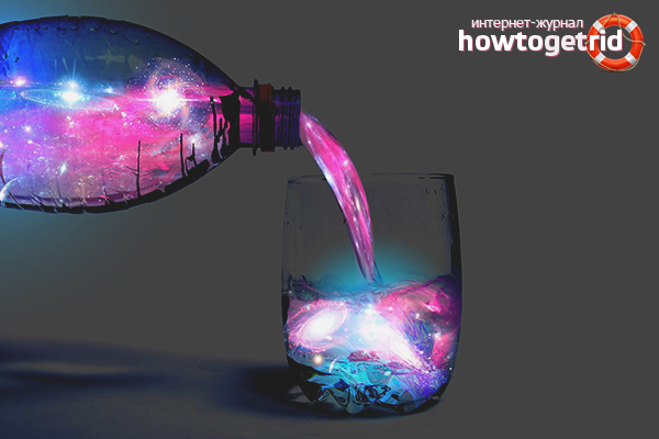 How to make a glowing liquid