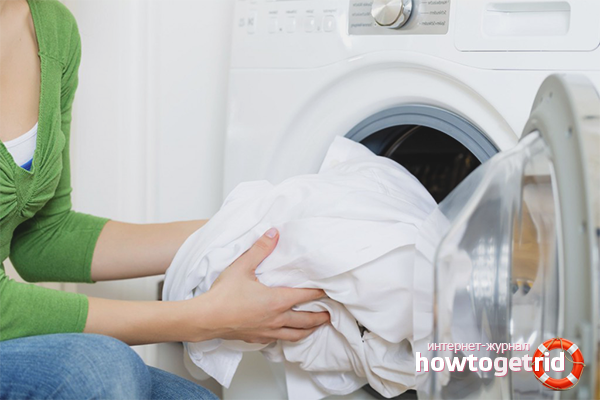 How to wash bedding in a washing machine