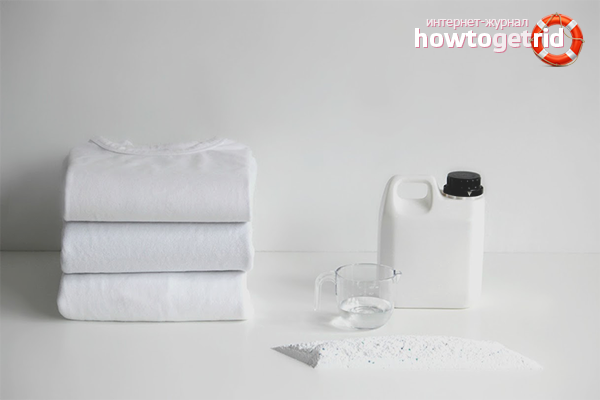 Comment ramener la blancheur aux choses blanches