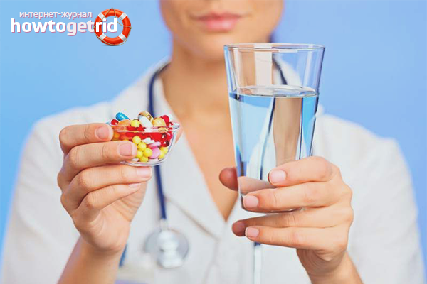 Médicament pour l'acné dans la langue