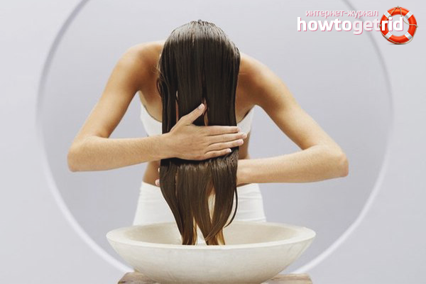 Broths from the electrification of hair