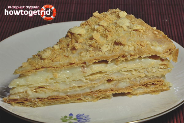 Custard Cake Recipe Napoleon