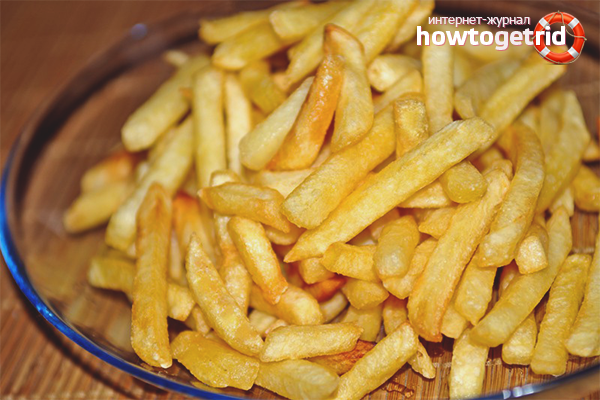 How to cook french fries