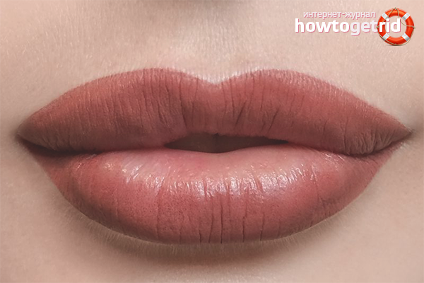 How to care for lips after lip tattoo