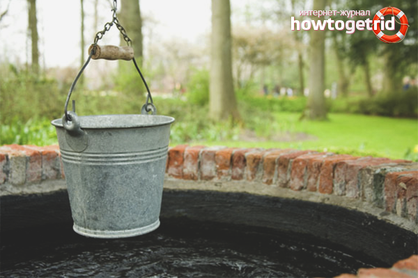 How to purify water in a well