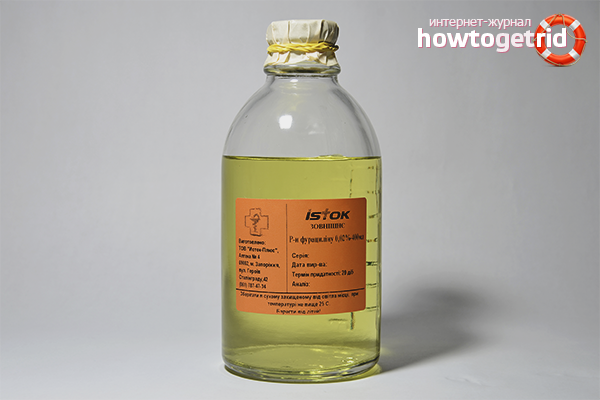 Wie man eine alkoholische Lösung von Furacilin herstellt