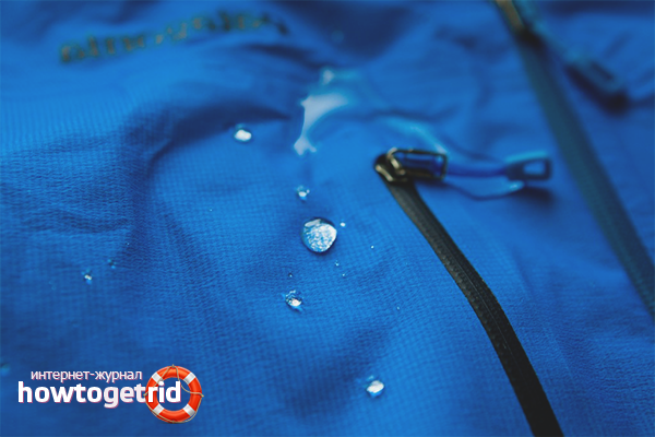 How to wash membrane clothes