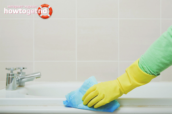 How to care for an acrylic bathtub