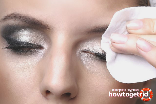 Proper makeup removal