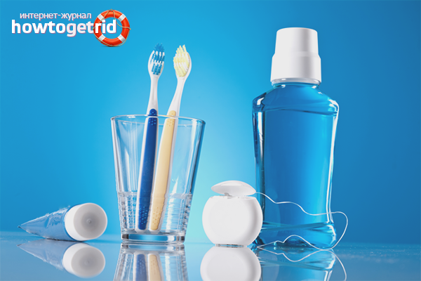 Oral hygiene for gum disease