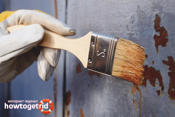 Chemical options for removing paint from metal