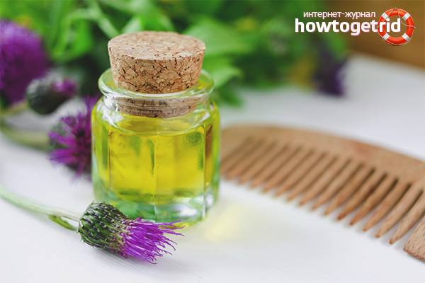 How to cook burdock oil at home