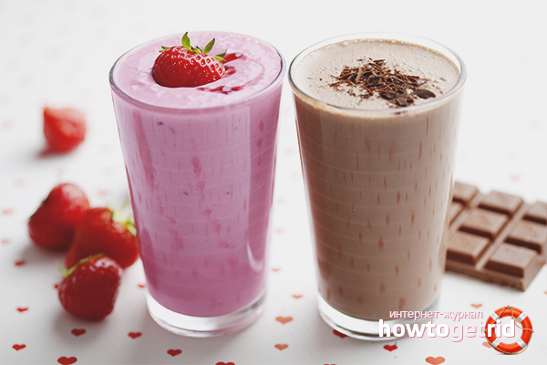 How to make a milkshake