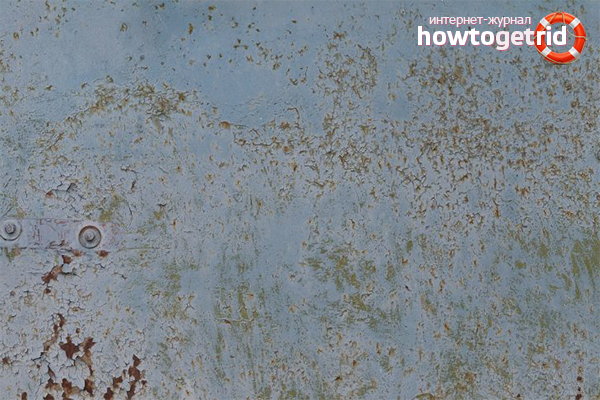 How to remove old paint from metal