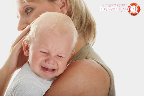 How to calm a baby when he cries