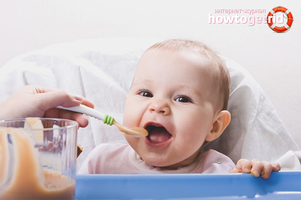 How to administer complementary foods for babies