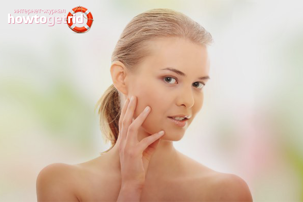 Folk ways from white dots on the face