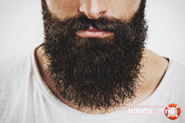 Soin de base de la barbe