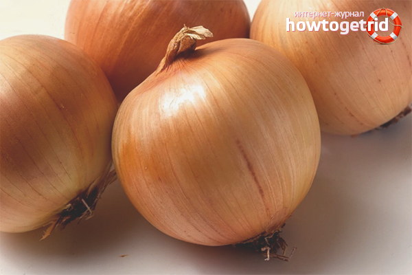 Onions from oil stains