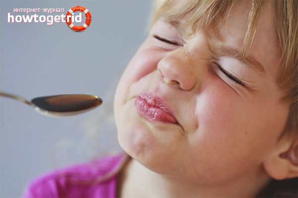 What to do if the child does not want to drink medicine