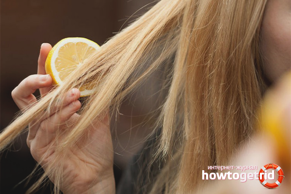 Comment éclaircir les cheveux avec du citron