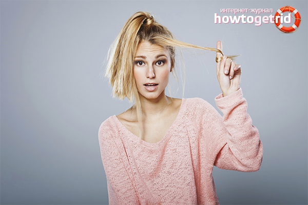 How to restore hair after bleaching