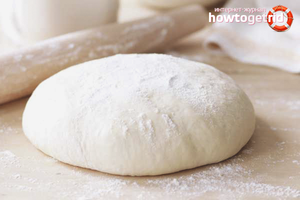 Wrinkle yeast dough