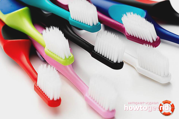 Bright toothbrushes