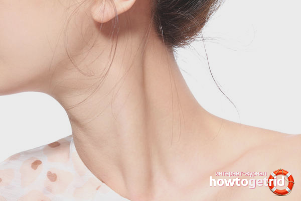 How to get rid of wrinkles on the neck