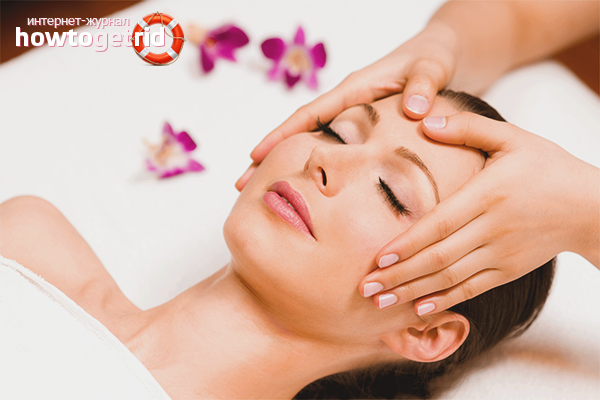 How to do facial massage