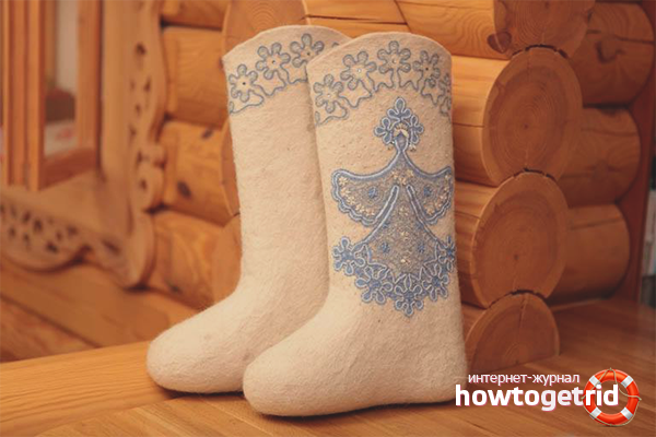 Folk methods of cleaning boots