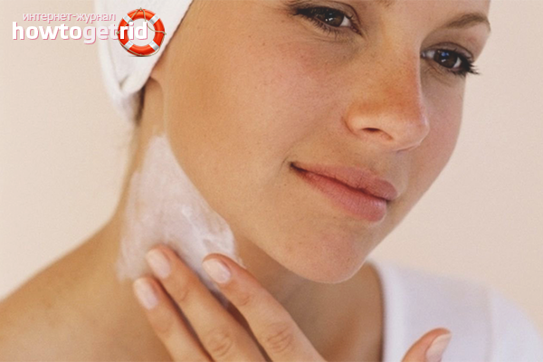 Anti-aging cream for the neck