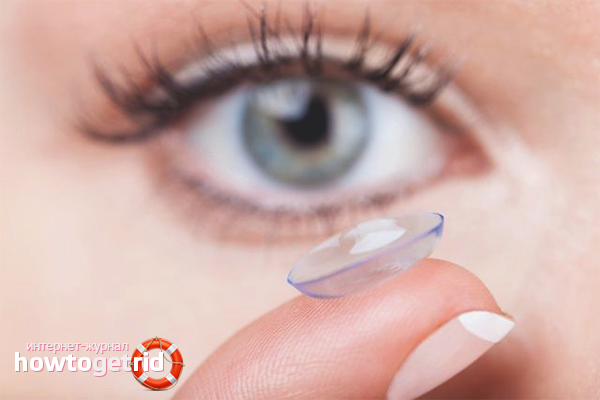 Règles de port des lentilles de contact