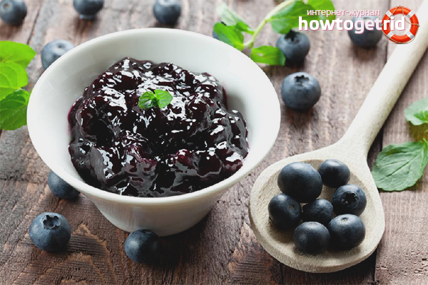 Thick Blueberry Jam