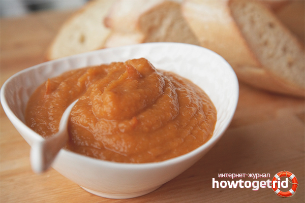 Zucchini caviar with mushrooms