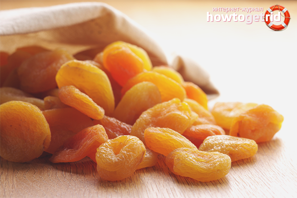 How to store dried apricots
