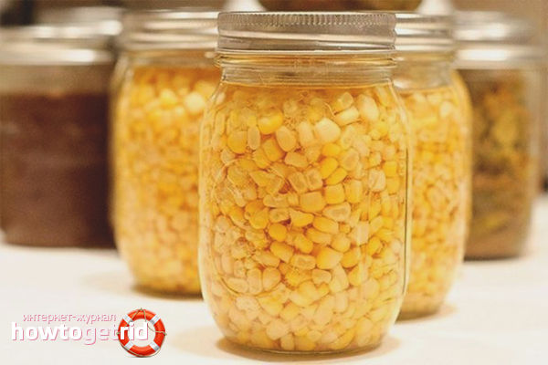 How to preserve corn for the winter