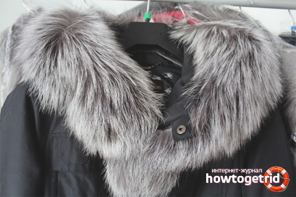 How to clean a fur collar