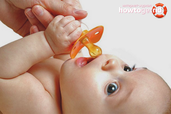 How to teach a baby a dummy