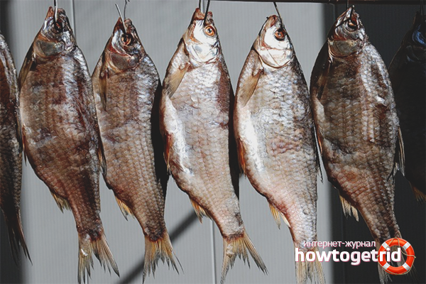 How to dry fish