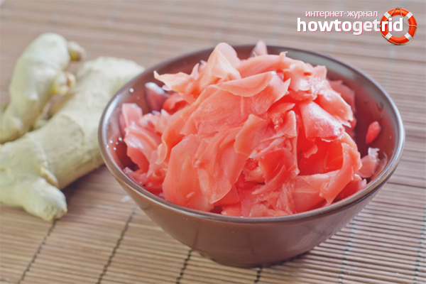 How to Pickle Ginger