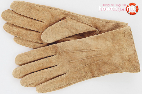 Cleaning White Suede Gloves