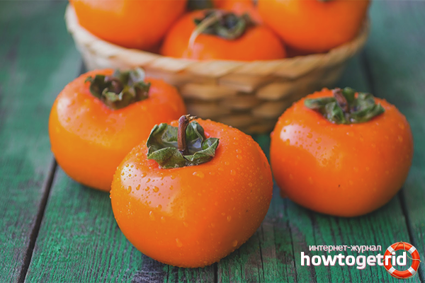How to store persimmons