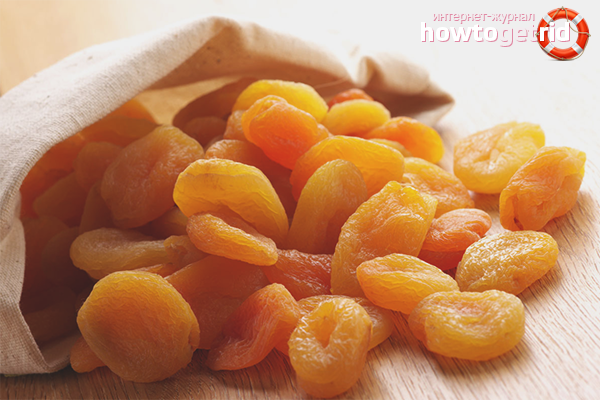 How to store dried apricots