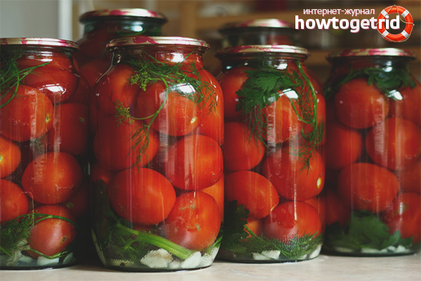 How to preserve tomatoes for the winter
