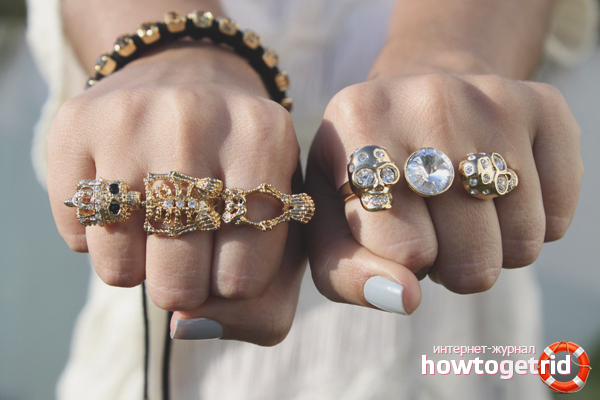 Wie man Ringe trägt