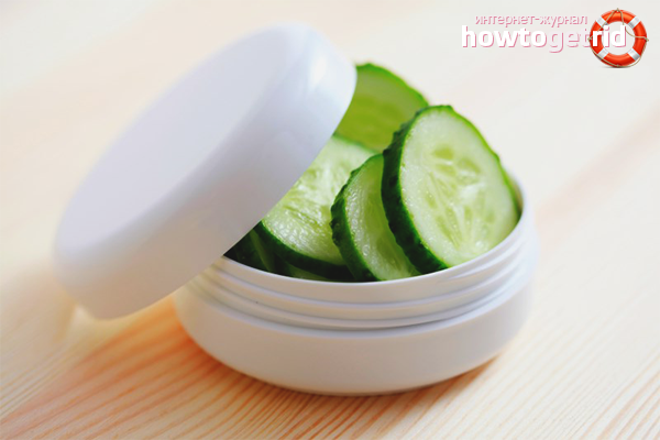 Crème de concombre à la crème sure